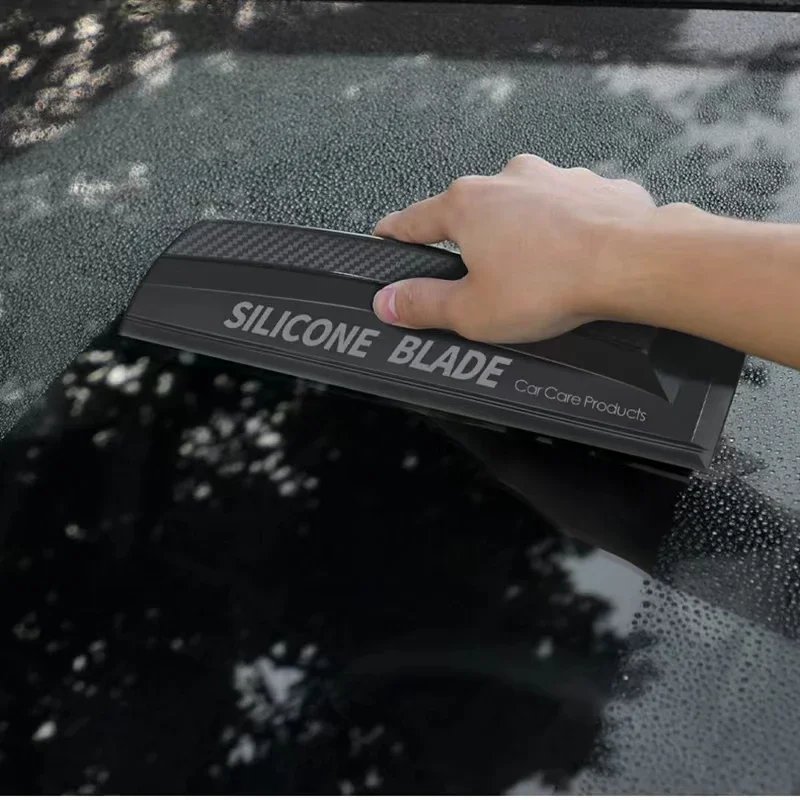 Non-Scratch Soft Silicone Handy Squeegee Car wrap tools Water Window Wiper Drying Blade Clean Scraping Film Scraper Accessories