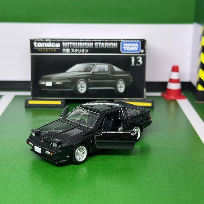 Takara Tomy Tomica Premium 13 Mitsubishi Starion Auto Legering Speelgoed Motorvoertuig Diecast Metaal Model Kinderen Kerstcadeau Speelgoed voor Jongens