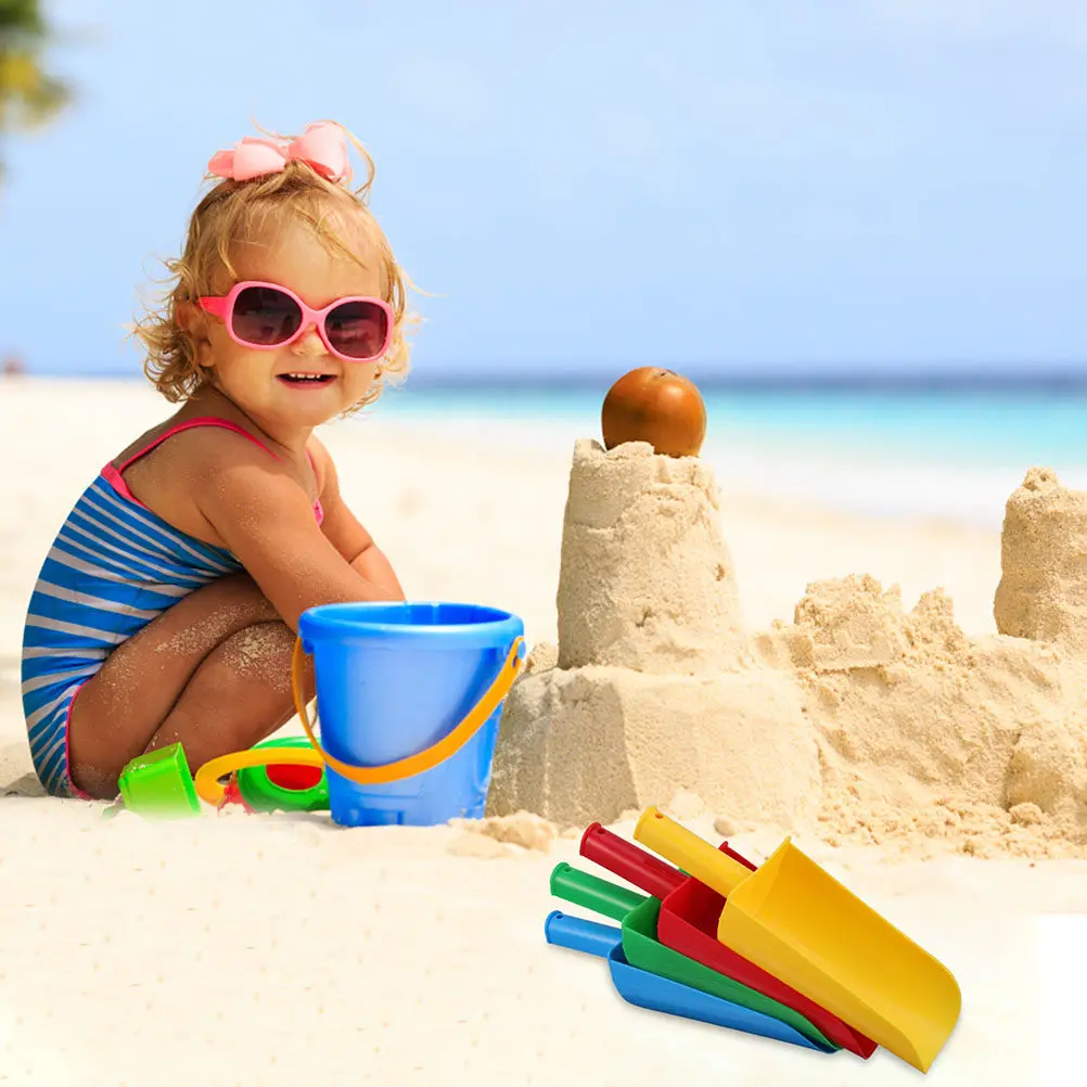 

2 шт. детских лопаток для песка, безопасные, прочные, для летних пляжных игр, инструмент для песочницы, лопатка для песка, детские пляжные игрушки