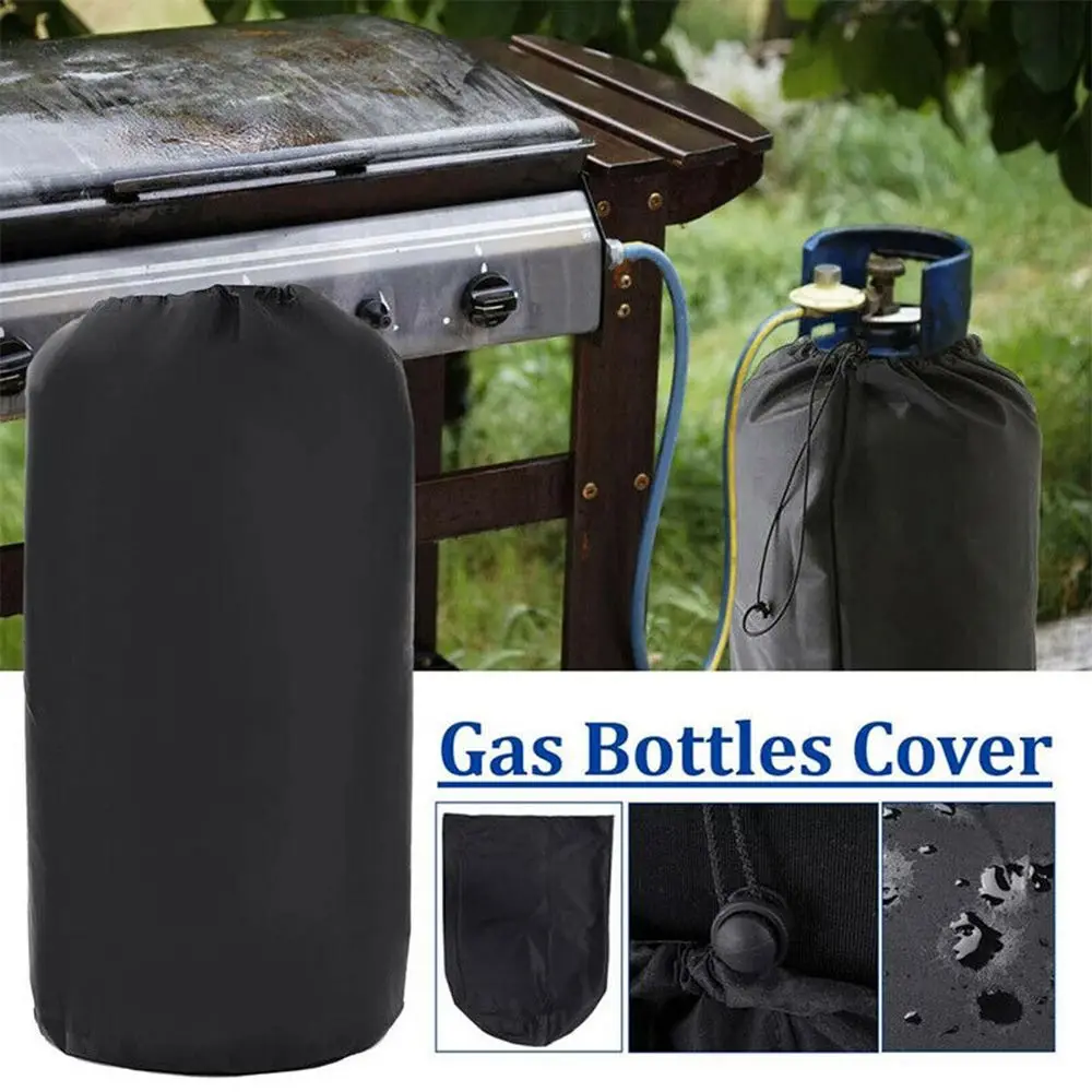 Anti-UV Dustproof Waterproof BBQ Grill Stove Bag Gas Bottle Cover Gas Stove Bag Propane Tank Cover