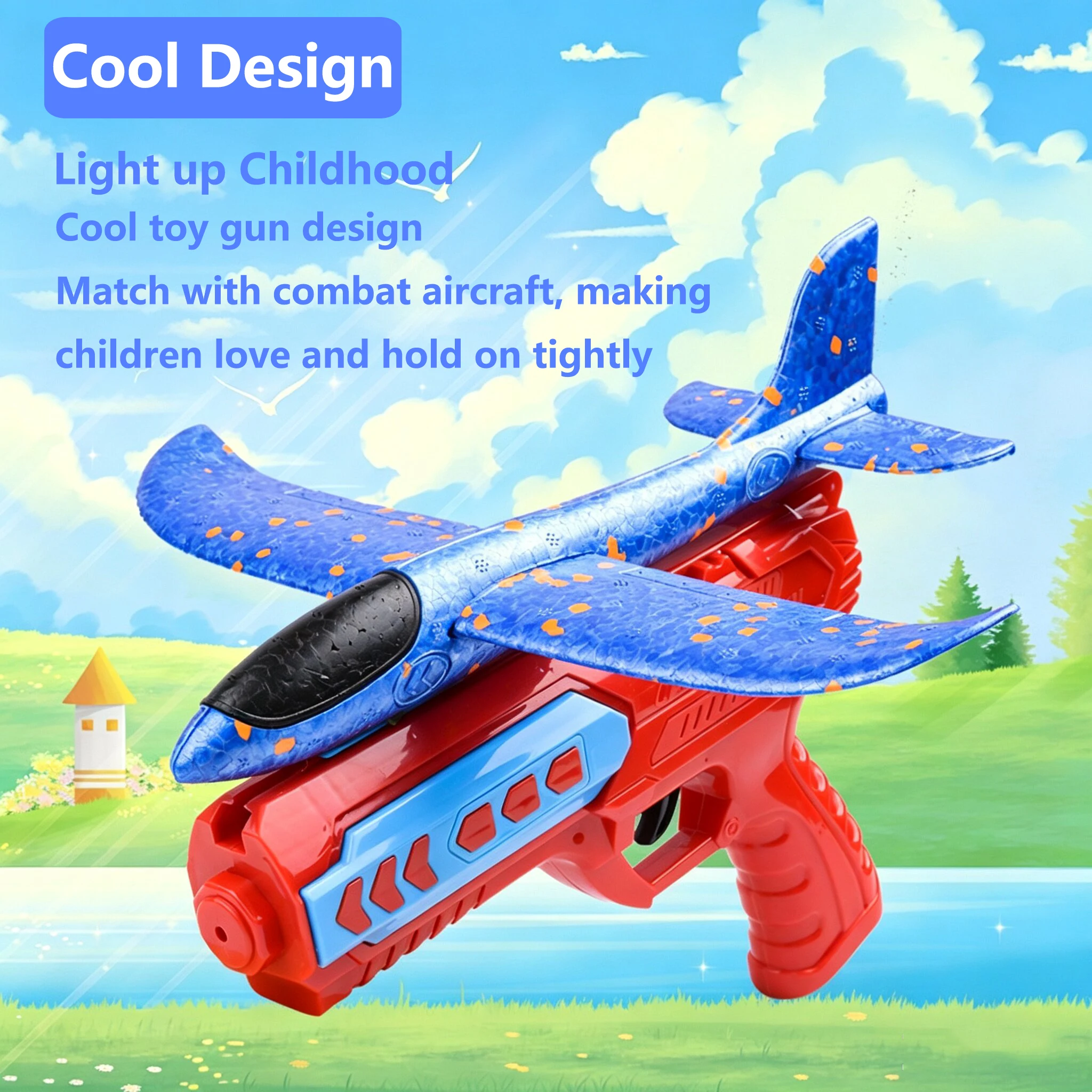 EVA Foam Catapult Aircraft Lau - Catapult Launcher Toy 评论和价格