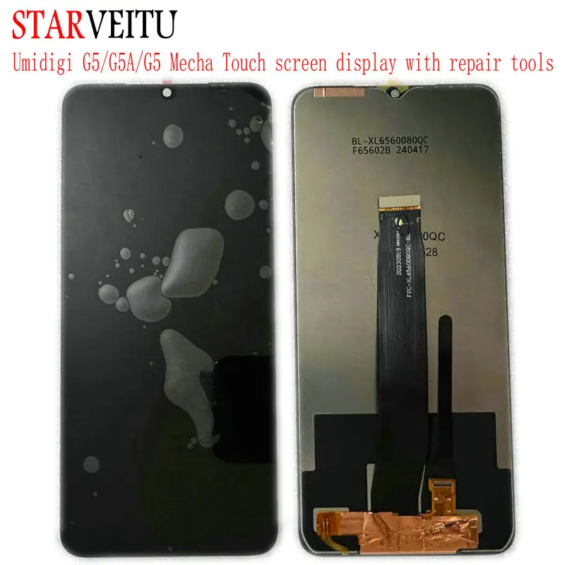 Écran tactile LCD pour Umidigi G5, G5A et G5 Mecha, accessoires pour téléphone portable