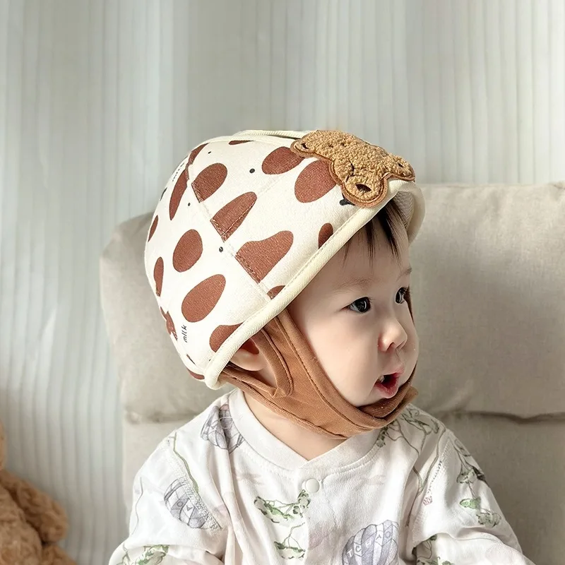 

Baby Head Protector Safety Hat Adjustable Baby Head Protector Shock Absorb Anti Fall Baby Prevent Injured Helmet for Walk Learn