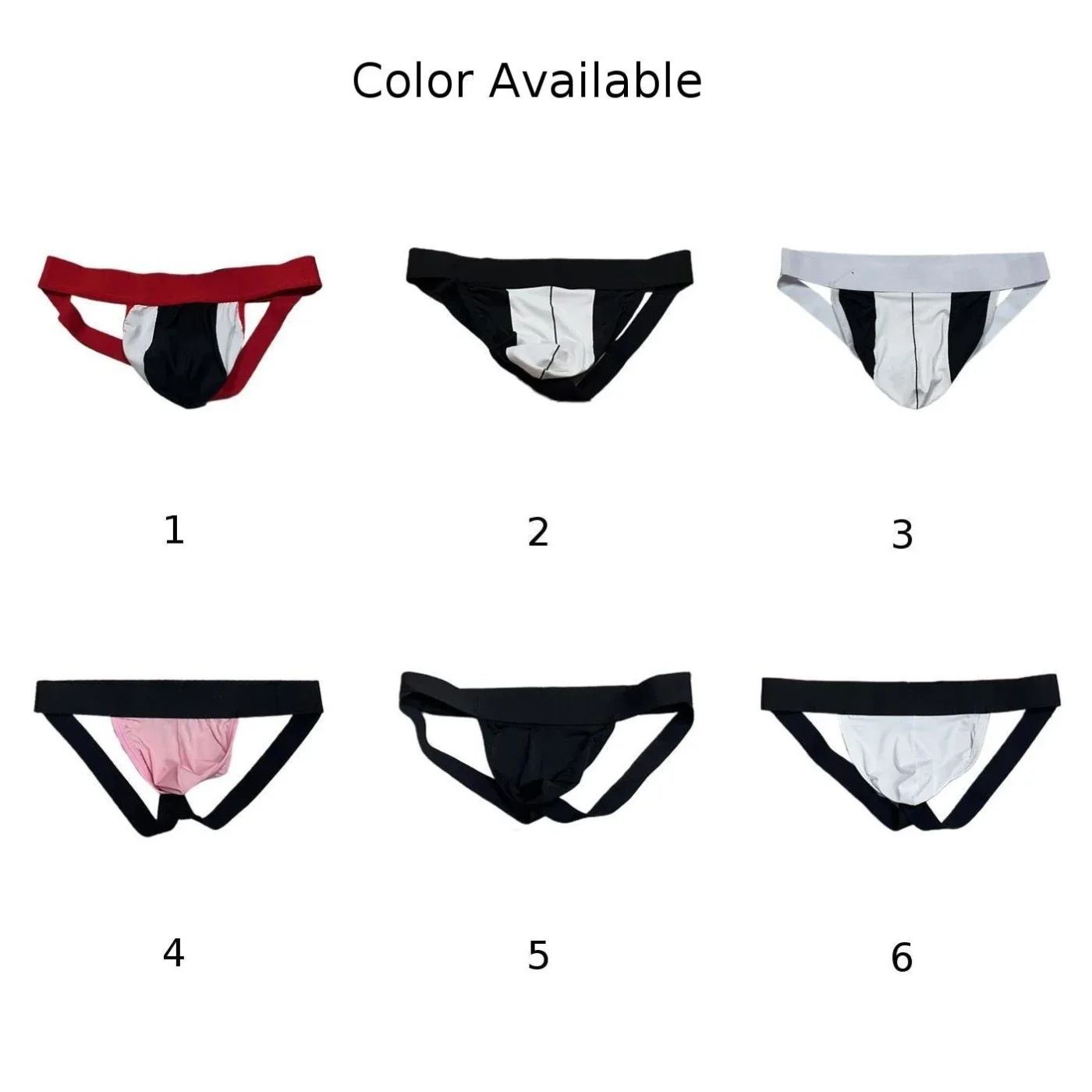 Man Sexy Thong Jockstrap Panties Breathable Underwear Backless Jock Strap Briefs Underpants Men Sensual Lingerie