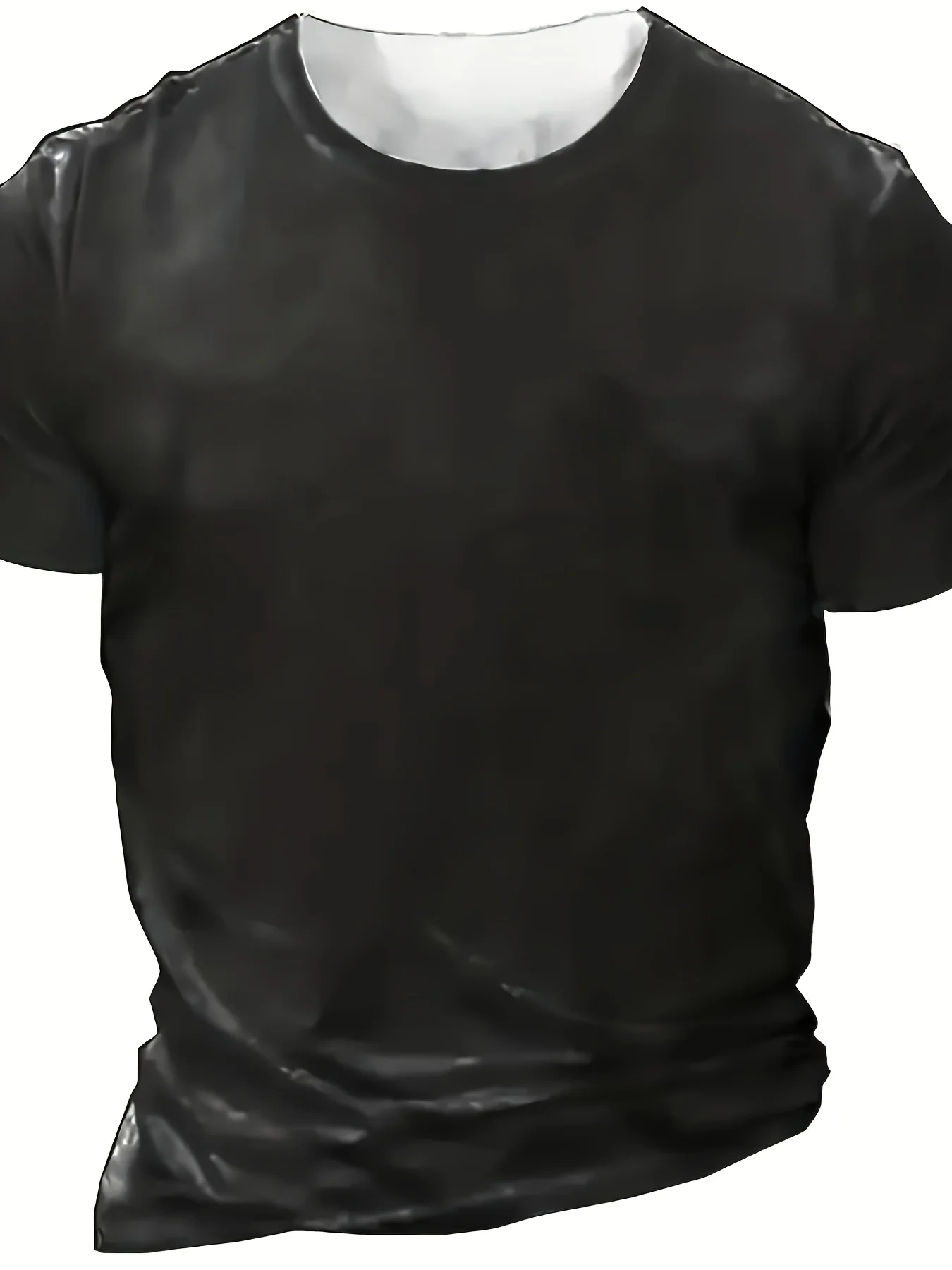 Full-Body Nordic warriors Skull&Valhalla Graphic design-100% cotton summer casual O-neck short-sleeved men's printed T-shirt.
