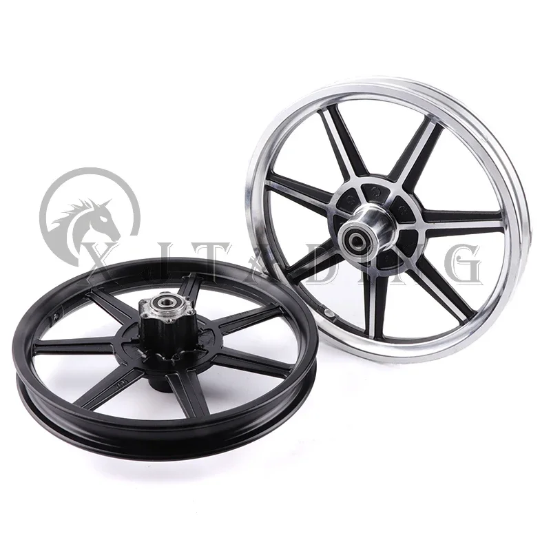 Motorcycle 14 inch aluminum alloy wheel 14x1.75 disc brake front rim for electric scooters E-bike folding bicycles parts