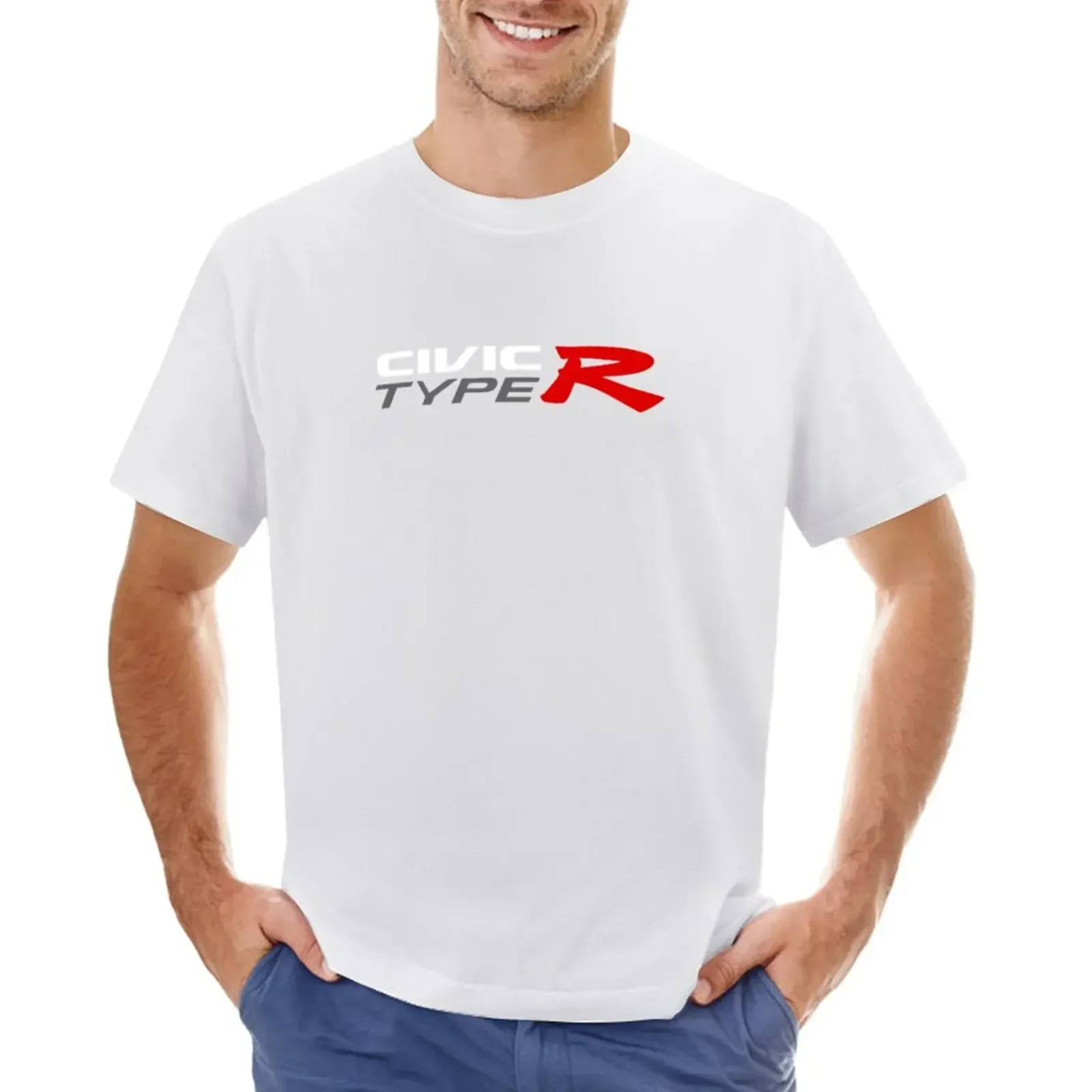 Civic Type R T-shirt sweat new edition vintage Men's tshirts manga vintage anime clothes tshirts for mens designer clothing sale