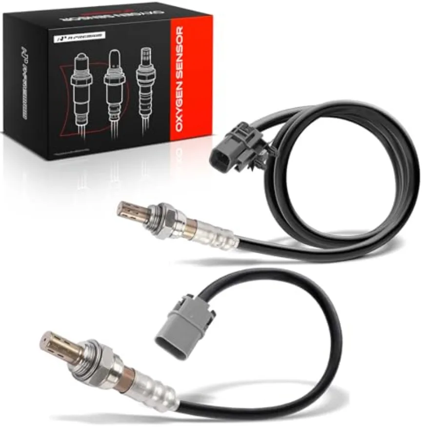 

O2 Oxygen Sensor Compatible with Nissan Pickup 1996 1997 L4 2.4L KA24E Standard/Extended Cab Pickup Upstream and Downstream 2-P