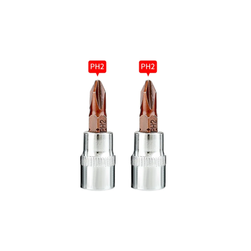 Screwdriver Bit 6.3mm Shank Cross Screwdriver For Electrician Mechanic Repair Power Tool High-quality Easy To Install