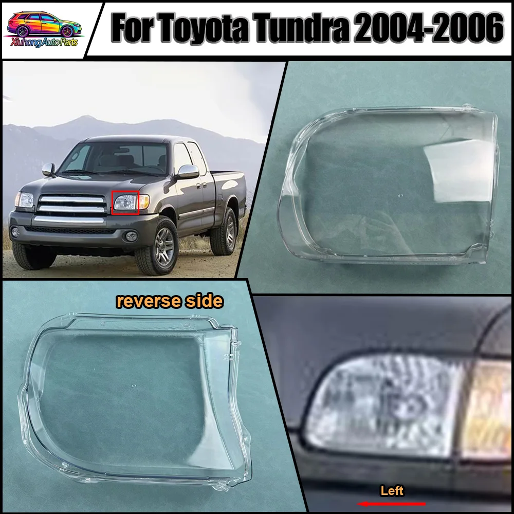 

Headlamp Cover Transparent Mask Lamp Shade Headlight Shell Lens Replace The Original Lampshade 2004 2005-2006 For Toyota Tundra