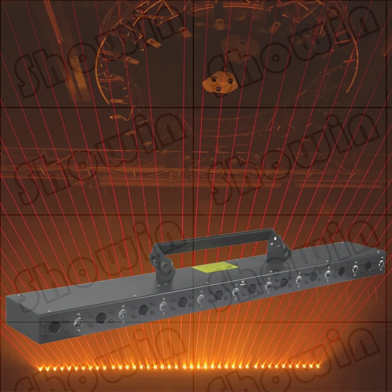 

2PCS/Lot 10 Head Small Beam Effect Laser Arrays Parallel for DJ Disco Party Show Performance Party Wedding Bar Nightclub Decor