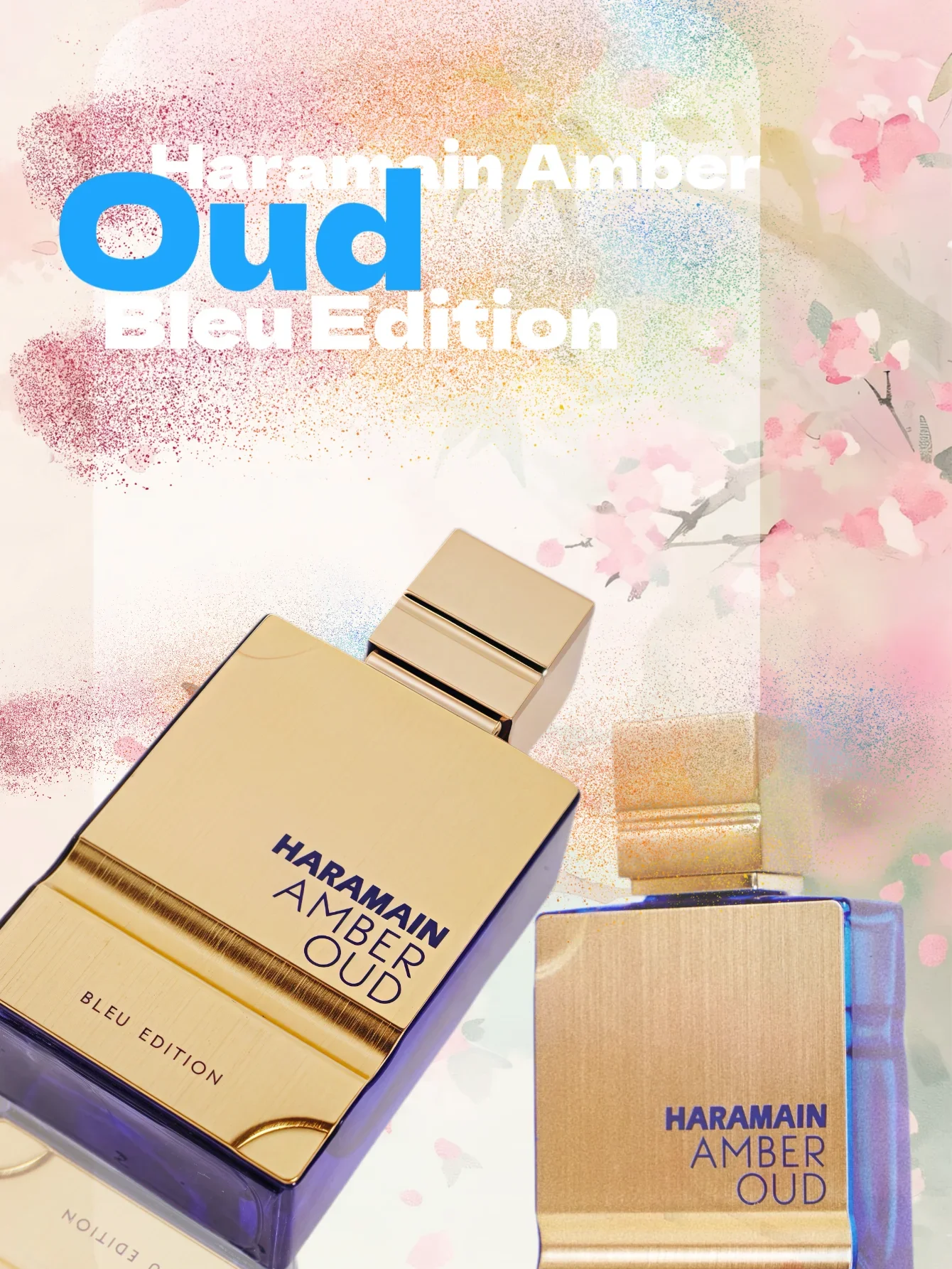 Al Haramain Amber Oud Blue Edition EDP 60 مل كهرمان طازج وودي طويل الأمد هدية كولونيا للرجال لعيد الميلاد والهالوين #5