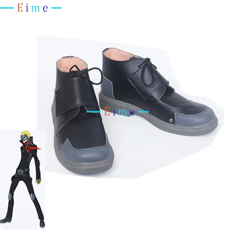 

Ryuji Sakamoto Cosplay Cosplay Shoes Anime Accessories Cosplay Props PU Leather Shoes Halloween Boot Custom Made