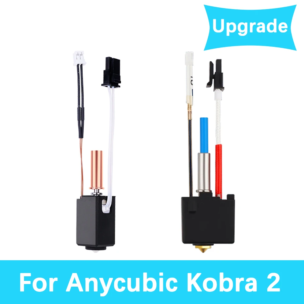 Upgrade Hotend for Anycubic Kobra 2 Thermistor Heater Cartridge Print Head Kit for Kobra2 Plus/Neo/Pro/Max 3D Printer Hot End