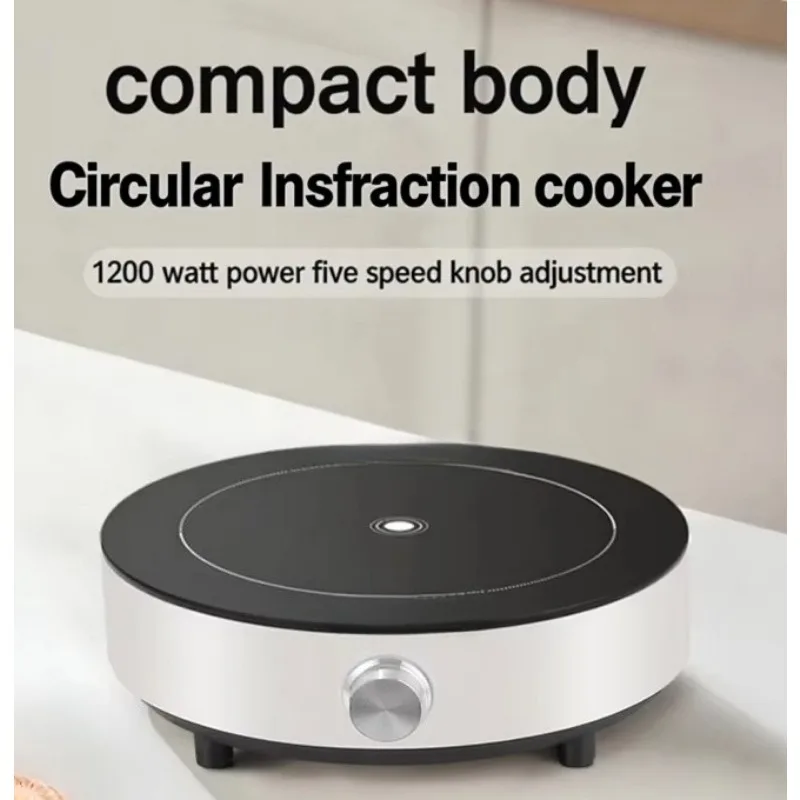 Portable Mini Electric Induction Cooker Single‑Person Hot Pot Stove For Dorm Car Travel Camping Small Compact Cooking Cooktop