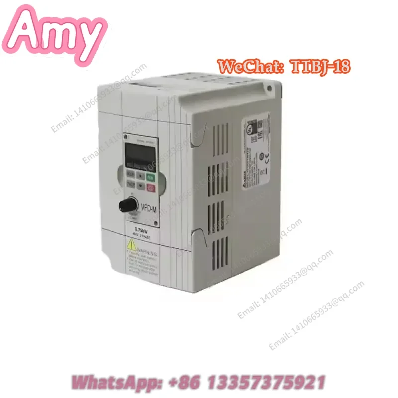 Brand new, , in stock VFD-M Series 3.7KW 230V Single Input Three Output AC Drive Inverter VFD037M23A