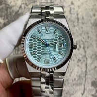 Seiko mod  Land Dweller 40mm Nh35 Watch case Sapphire Crystal Waterproof  Silver Fit 33.5mm Watch Dial With a Cyclops