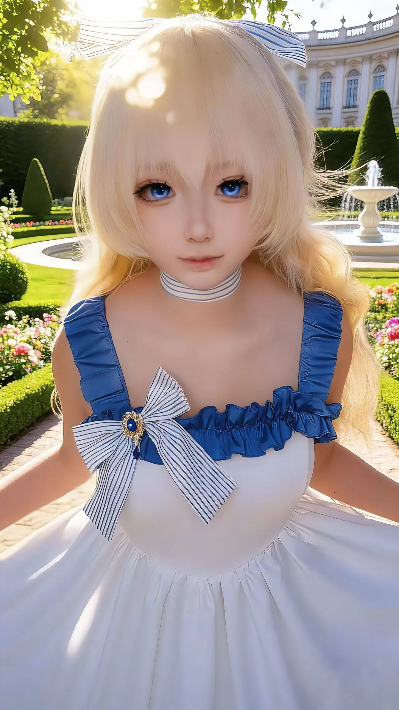 

Anime Princess Cosplay Outfit, Women Dance Training Dress, Coronation Evening Gown