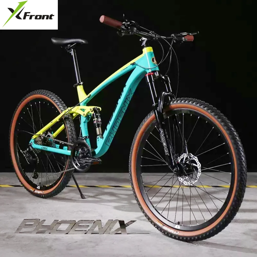 Mountain Bike XFRONT Soft Tail  26/27.5 inch Wheel 30 Speed Adult Aluminum Alloy Downhill Off-road MTB Bicycle