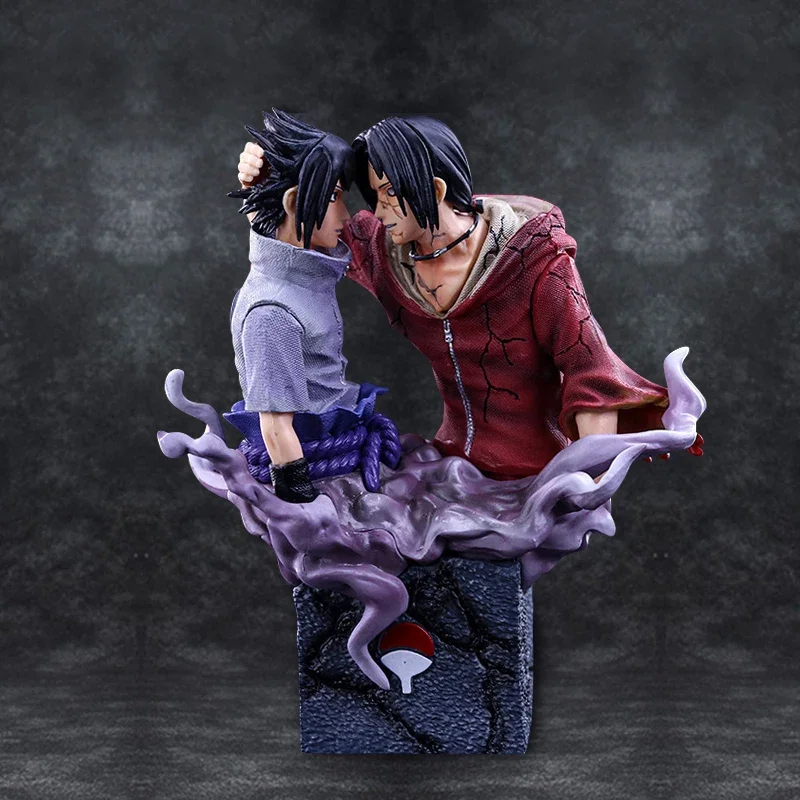 Figura de Anime de Naruto, caja ciega, caja de la suerte, Sasuke, Kakashi, caja misteriosa