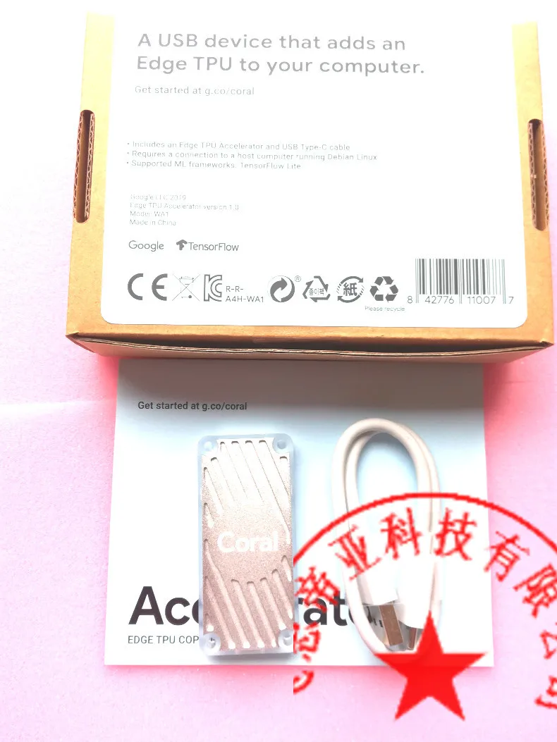 

Available G950-01456-01 USB Accelerator Google Edge TPU Development Board Coral