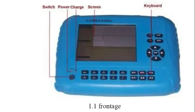 Taijia CJ-10 Ultrasonic Concrete Detector Measuring The Depth Of The Crack Ultrasonic Pulse Tester For Pulse Velocity