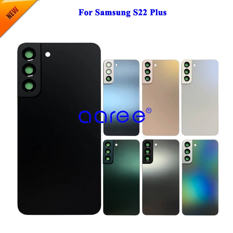 Camera lens Battery Cover For Samsung S22 Back Housing For Samsung S22 Ultra S22 Plus Back Cover Back Housing Door With adhesive