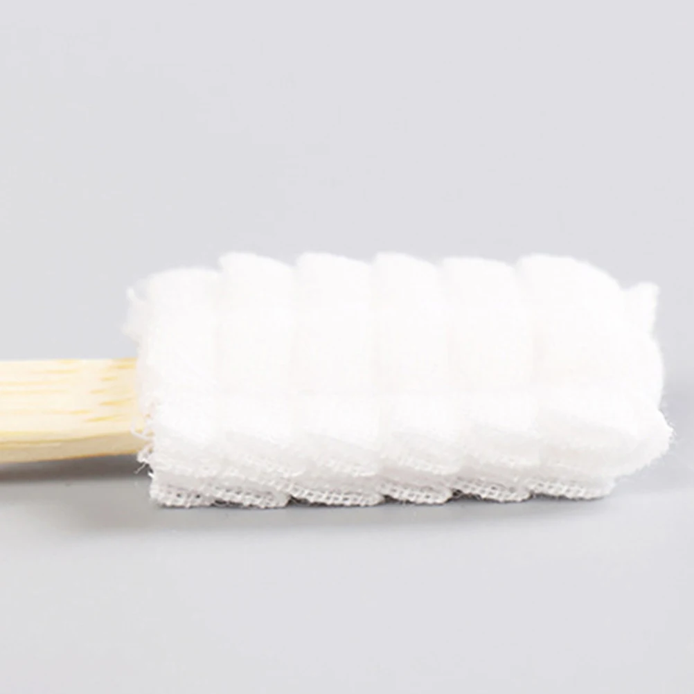 

30 Pcs Baby Toothbrush Confinement Maternity Aldult White Wooden Toothbrushm Postpartum