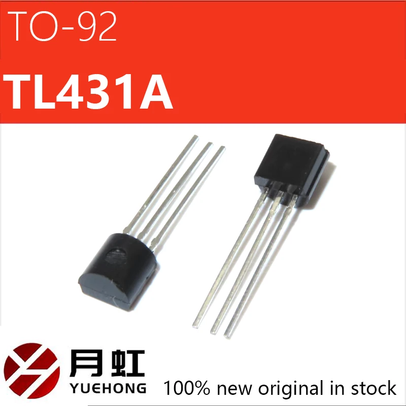 

100/500/1000pcs TL431A TL431 linear voltage regulator three terminal adjustable shunt reference source TO-92