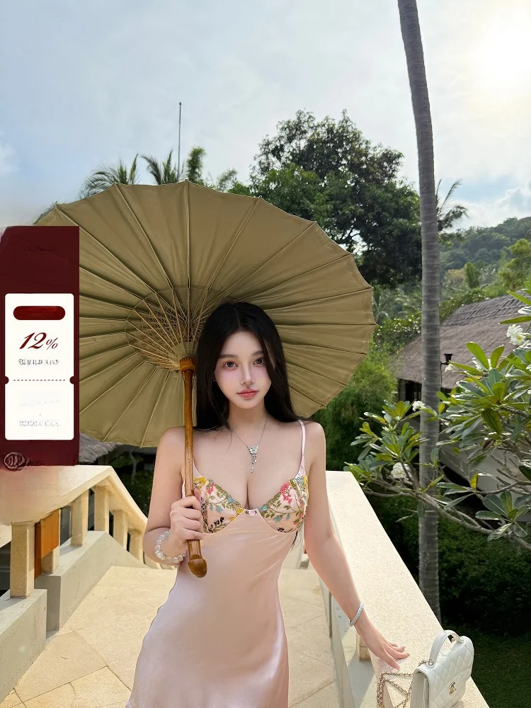 

Retro MreTCo Viola Fairy Lace Dr Embroidered 3D Floral High Waist A-Line Midi Skirt Long Sve Zipper Closure Spring Autu...