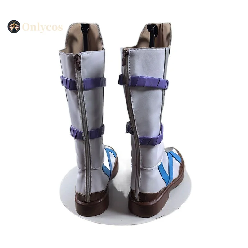 Shimada Hanzo Cosplay Game Overwatch Boots Roleplay Fantasy Footwear Halloween Party Costumes Access Onlycos