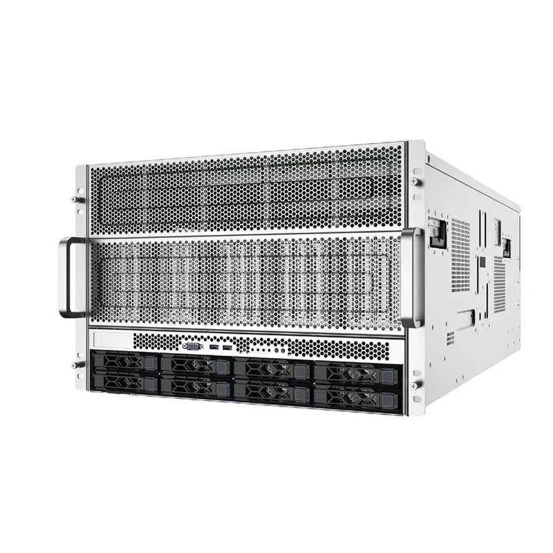 

D EPYC 7773X/RTX5090/5090D/8 card GPU server 7U deep learning AI large model artificial intelligence