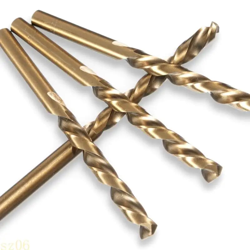 Q2Q4 2MM-4.2mm Cobalt Drill بت جولة جولة شانك تويست بيت ليل لتلقي المعادن الصلبة