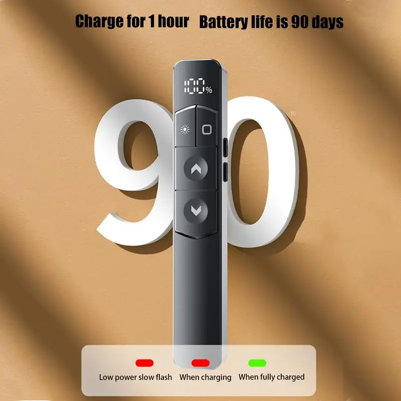 الفرس للعروض التقديمية اللاسلكية العرض عن بعد الفرس حساسية عالية PPT الفرس لمعلم مكبر الصوت #3