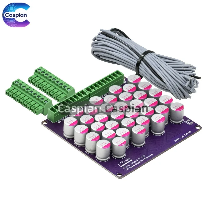 3S 4S 5S 6S 17S 6A High Current Li-ion Lithium Battery 18650 Charger Protection Board Module Active Equalization diy electronics 5