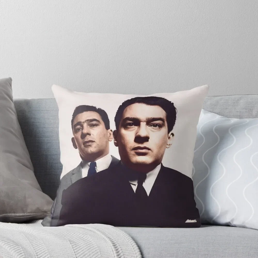 The Kray Twins Throw Pillow ornamental pillows New year pillow