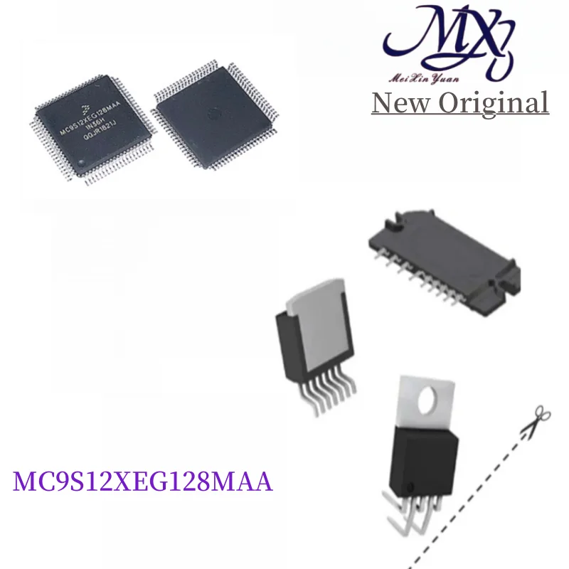 MXY MC9S12XEG128MAA 2M53J LQFP-80 Automotive computer board CPU chip IC brand new original