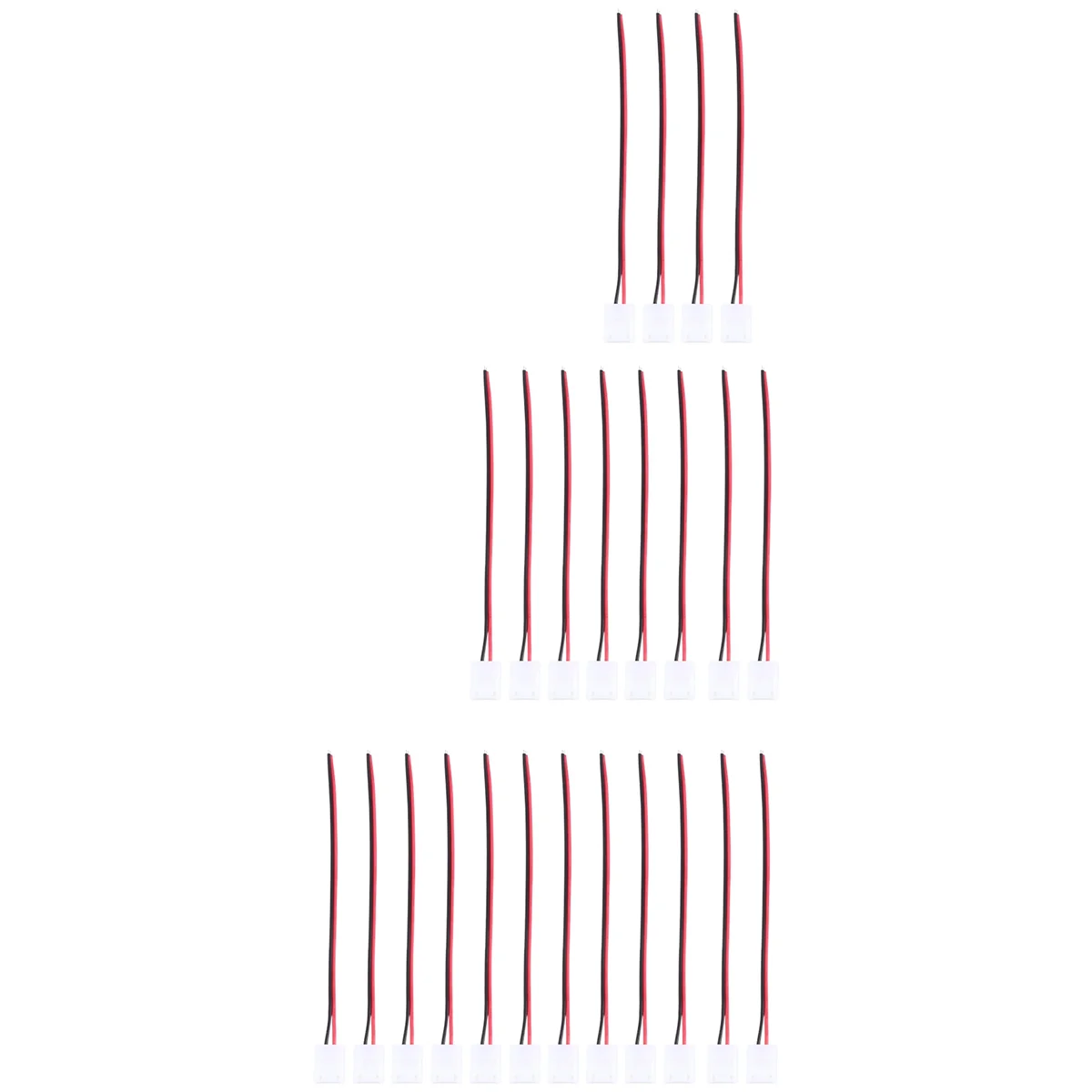 24 шт., 8 мм, 2-контактный разъем для светодиодной ленты шириной 8 мм, гибкие SMD 3528 2835, одноцветные светодиодные ленты, беспаечные светильники-A42I 24 шт., 8 мм, 2-контактный разъем для светодиодной ленты шириной 8 мм, гибкие SMD 3528 2835, одноцветные светодиодные ленты, беспаечные светильники-A42I