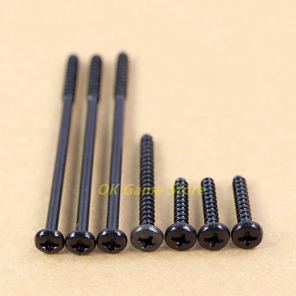 30sets 7 in 1 Replacement Host Screws for PS2 30000 Controller Case Screw  For PS2 3W Housing Shell Screws