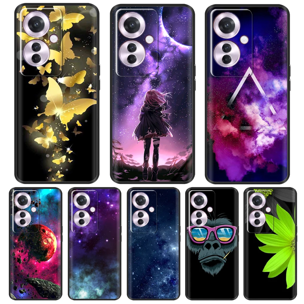 For OPPO Reno 11F 5G Case Cover For OPPO Reno11 F Fundas Marble Silicone Soft TPU Phone Case For OPPO F25 Pro Case Reno11f Coque