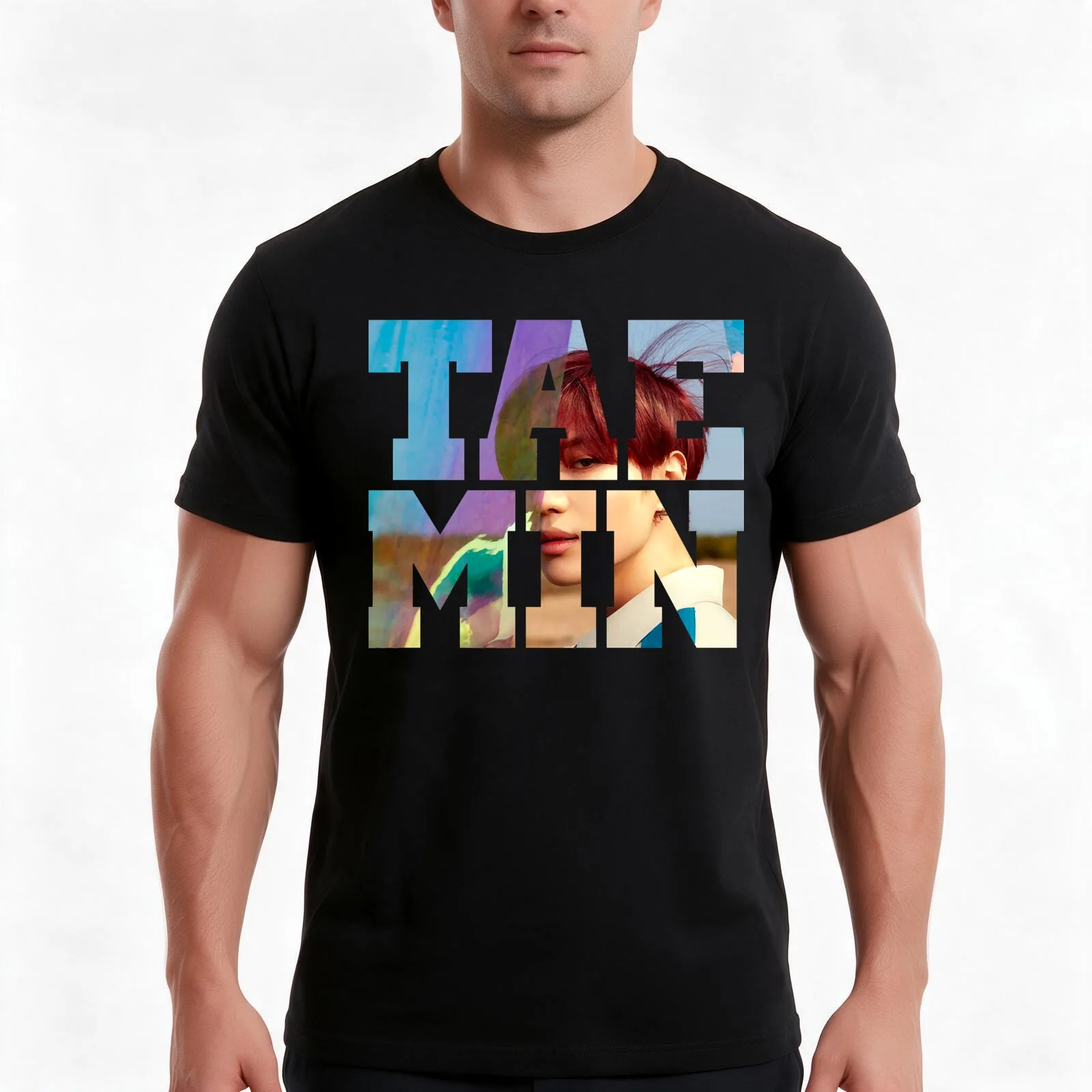 People Call Me Taemin Shinee The Story Of Light Gift For Fans T-Shirt Summer Casual Cotton Tee Oversized Streetwear Tops