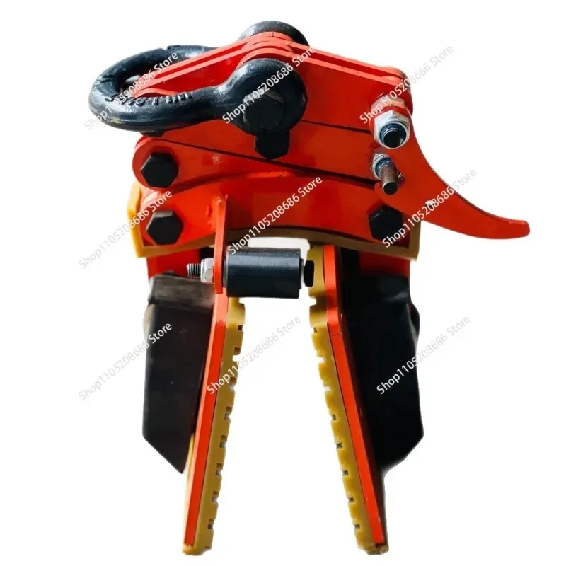 Stacked 800 kg marble glass special hanging clip, anti-slip, operation luxury stone large slab clamp loading and unloading