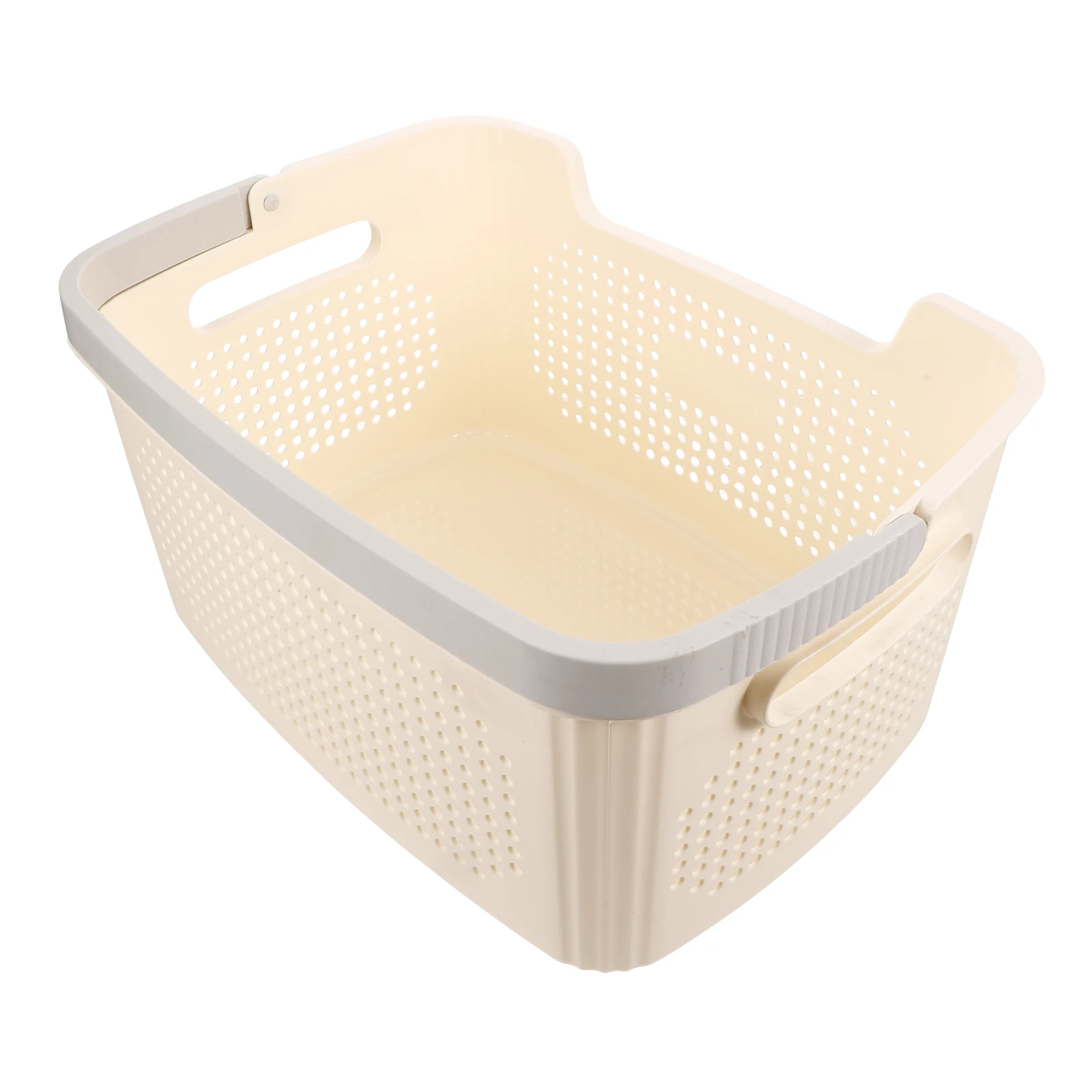 

s Laundry Basket Storage Hamper Breathable Clothes Basket for Bathroom Bedroom Home Decorative Portable Reusable Plastic Cloth