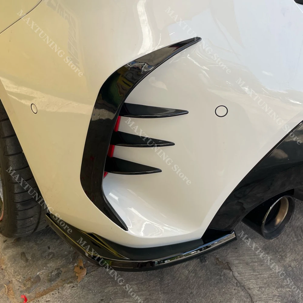 For BMW 1 Series F40 M-Sport M135i 128ti 118i 2019-2023 Rear Bumper Side Spoiler Air Vent Canard Splitter Wind Knife Bodykits