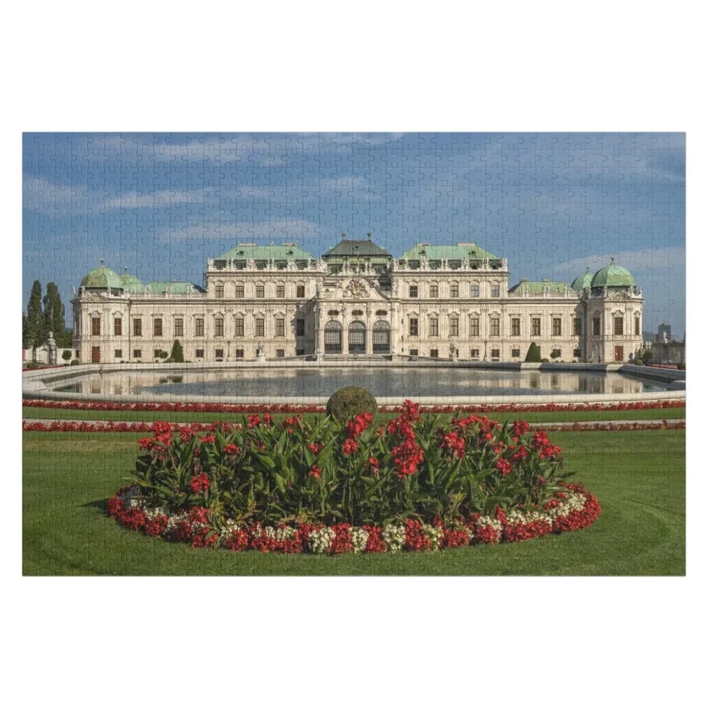 

Belvedere Palace in Vienna Jigsaw Puzzle Personalized Photo Gift Adult Wooden Puzzle