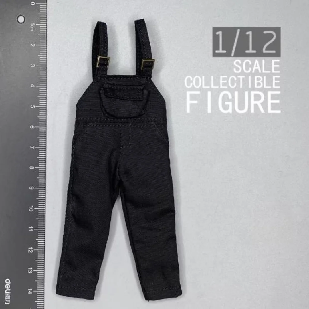 

1/12 Scale Male Overalls pants cargo Clothing Fit 6'' Figure DAM 3AFclothes Model Fit 6 '' Male Soldier Action Figure Toy