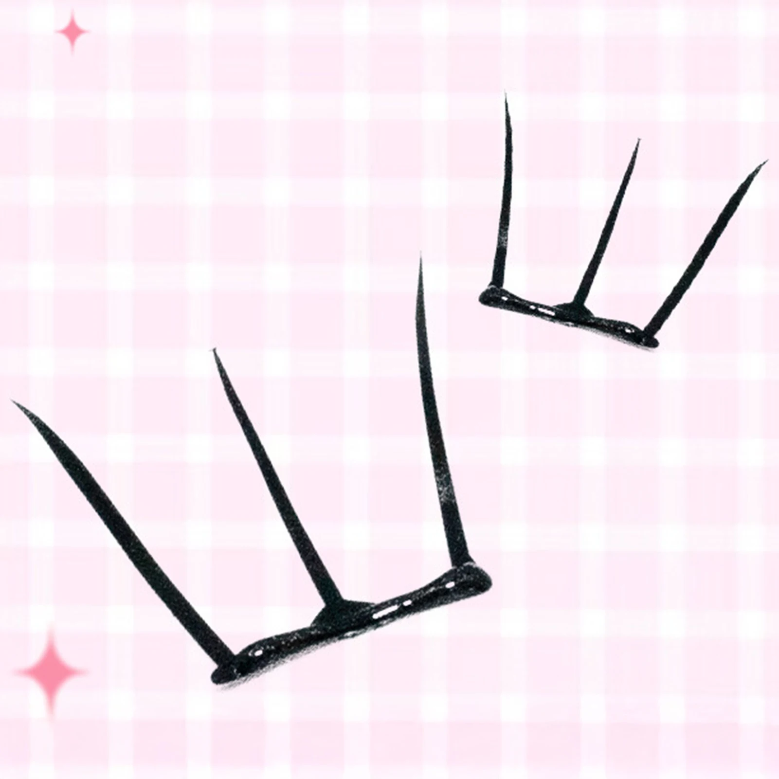 Koreaanse stijl Wimpers Natuurlijke zachte Dunne valse Wimper extenstons W vorm Piekerige nep Wimpers Voor Vrouwen dagelijkse wimper Party Make-Up