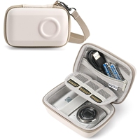 Digital Camera Case for KODAK PIXPRO FZ55/FZ45 & CAMKORY 1080P - Compact Travel Bag with 3 SD Card Slots,Small Lightweight Pouch