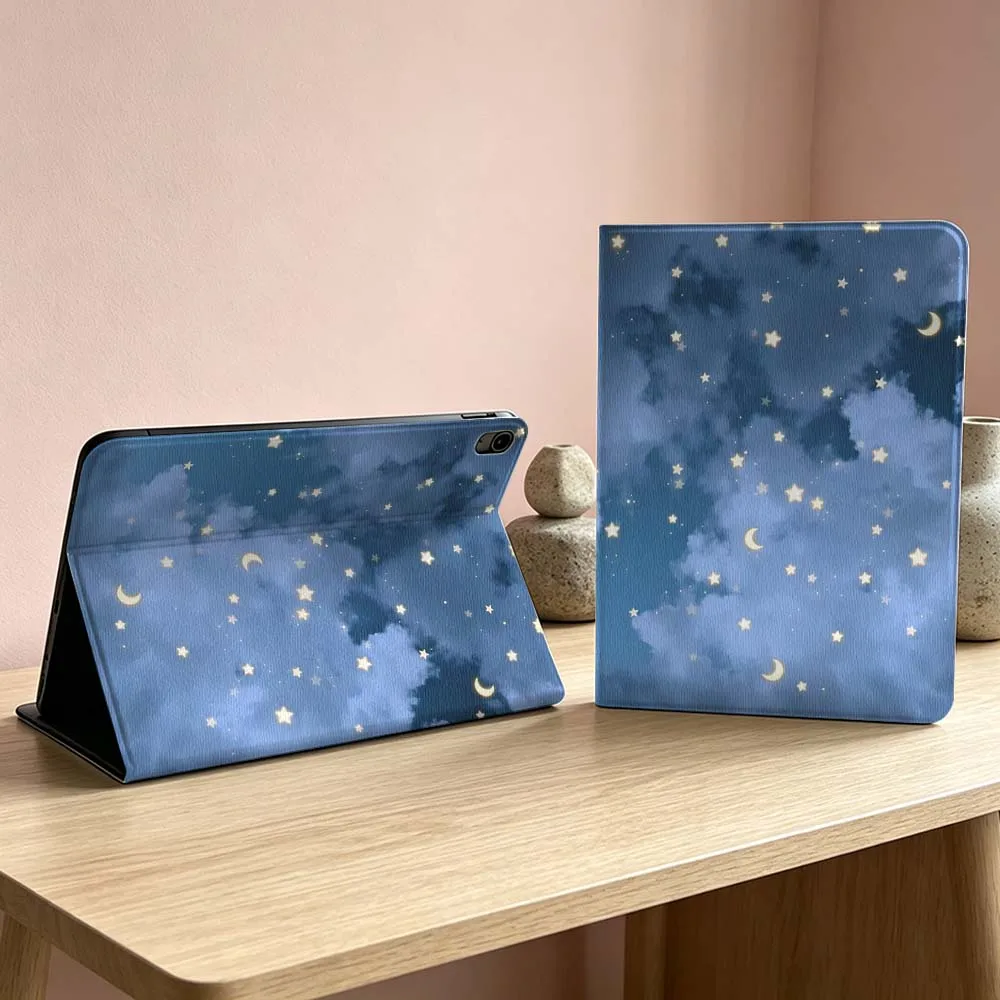 

Starry Pattern For iPad Pro Air mini 7 6 5 4 3 2 1 9gen 8gen M5 M4 11th 10th A17 Pro A16 Inch Tablet Case Soft