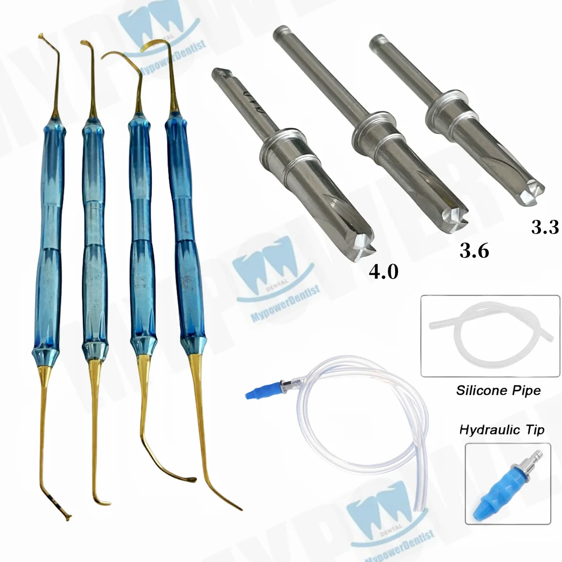 

Dental Membrane Lifter Drills Fits Osstem Crestal Sinus CAS Hydraulic Water Pipe DASK Handle